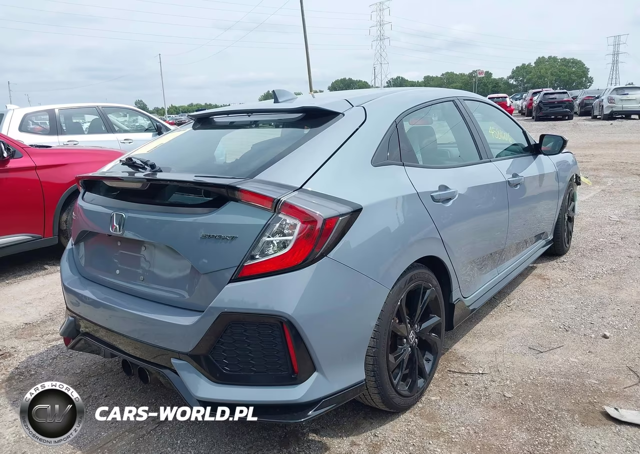 2018 Honda Civic Sport VIN:SHHFK7H40JU211401 - 4