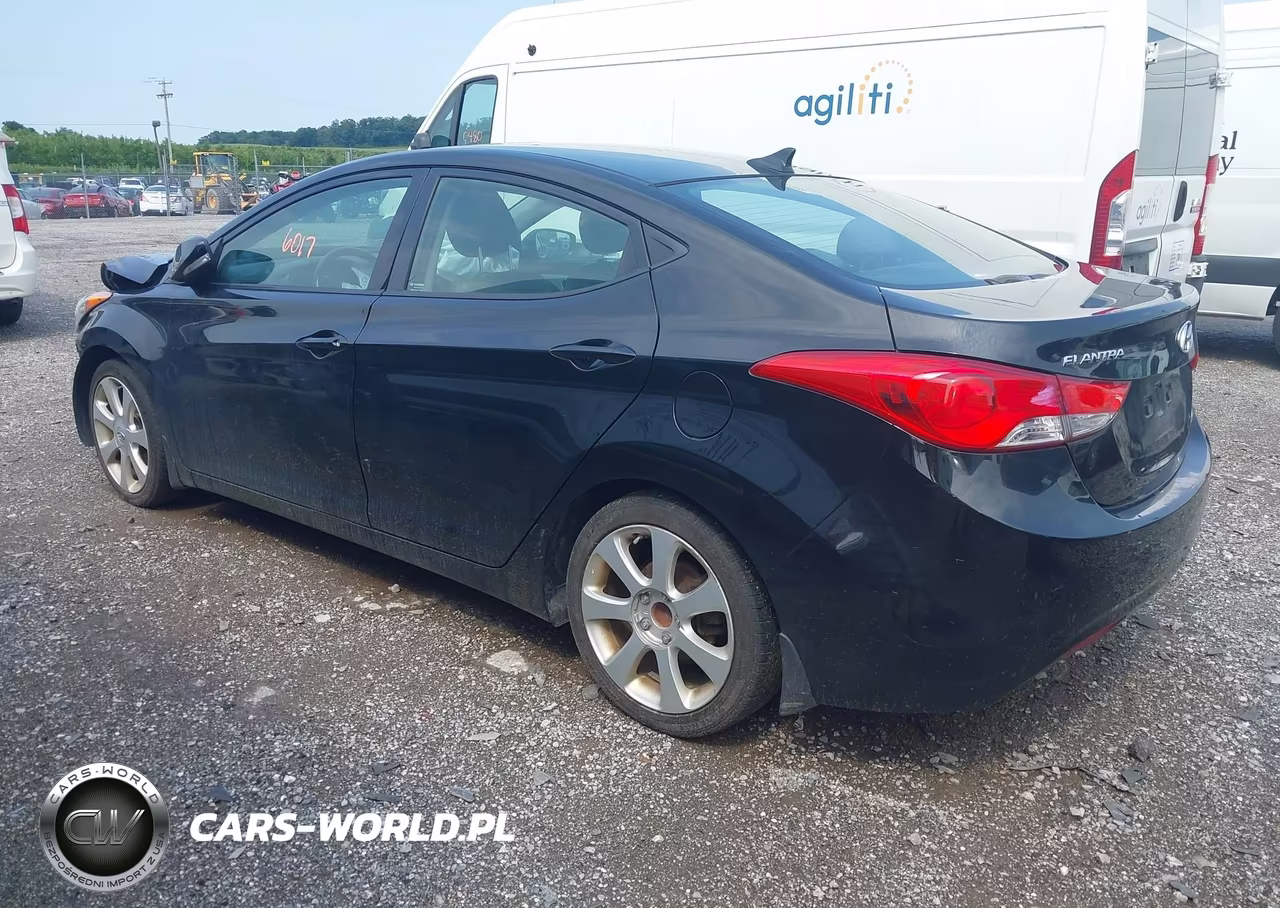 2013 Hyundai Elantra Limited VIN:5NPDH4AE2DH399921 - 3