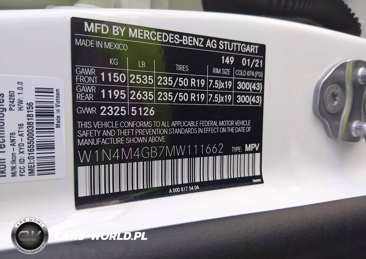 2021 Mercedes-Benz Glb 250 VIN:W1N4M4GB7MW111662 - 9