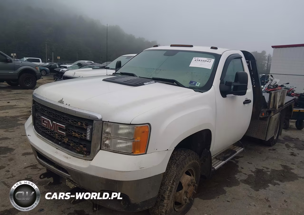 2013 GMC Sierra 3500Hd Chassis Work Truck VIN:1GD322C83DF165317 - 2