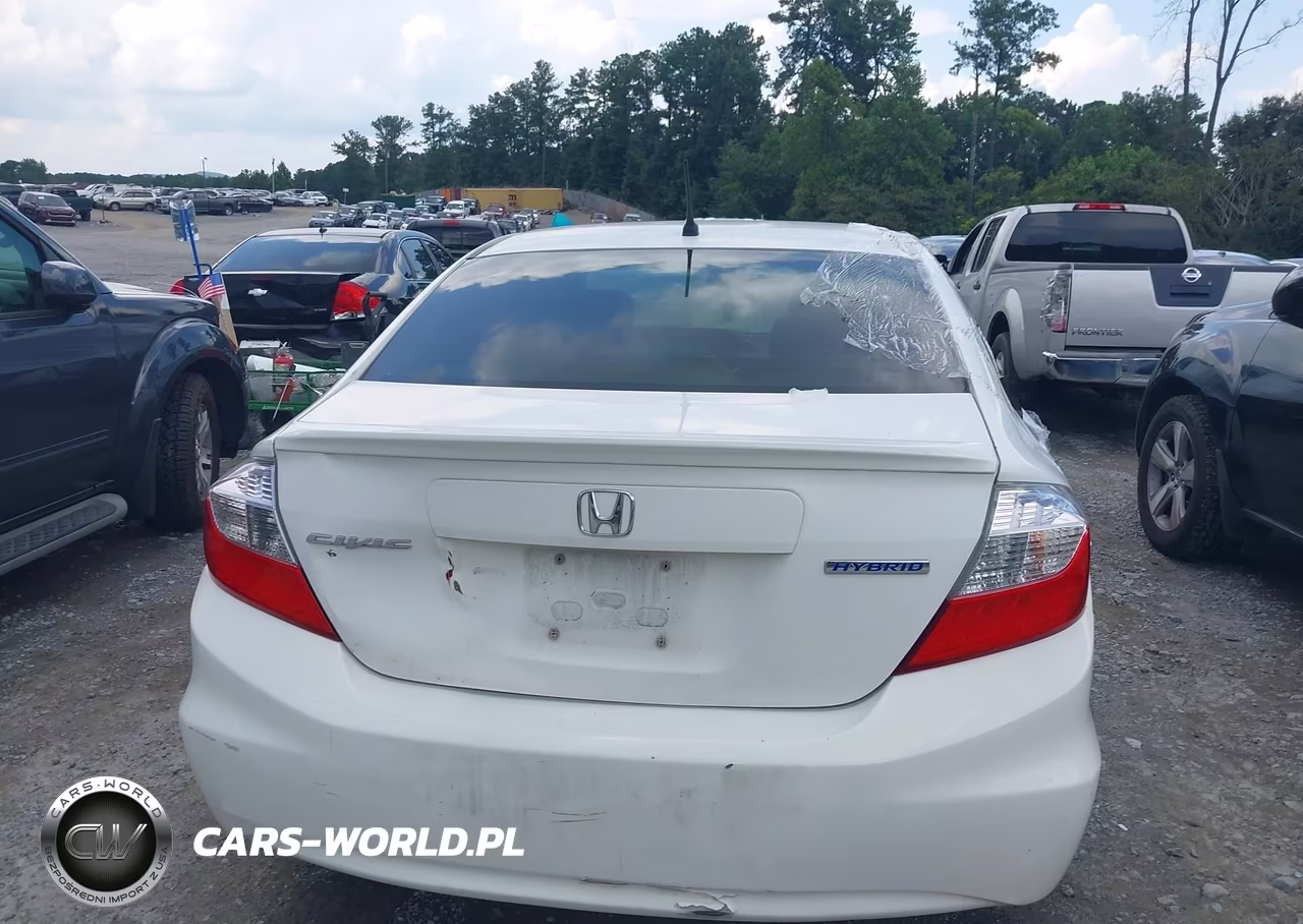 2012 Honda Civic Hybrid VIN:JHMFB4F25CS006484 - 16