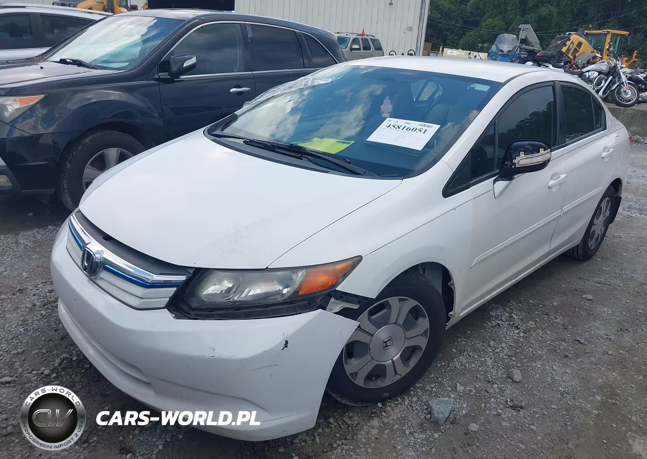 2012 Honda Civic Hybrid VIN:JHMFB4F25CS006484 - 2