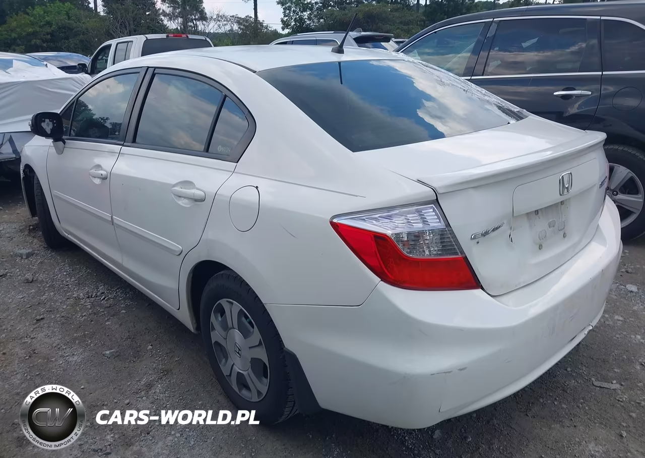 2012 Honda Civic Hybrid VIN:JHMFB4F25CS006484 - 3