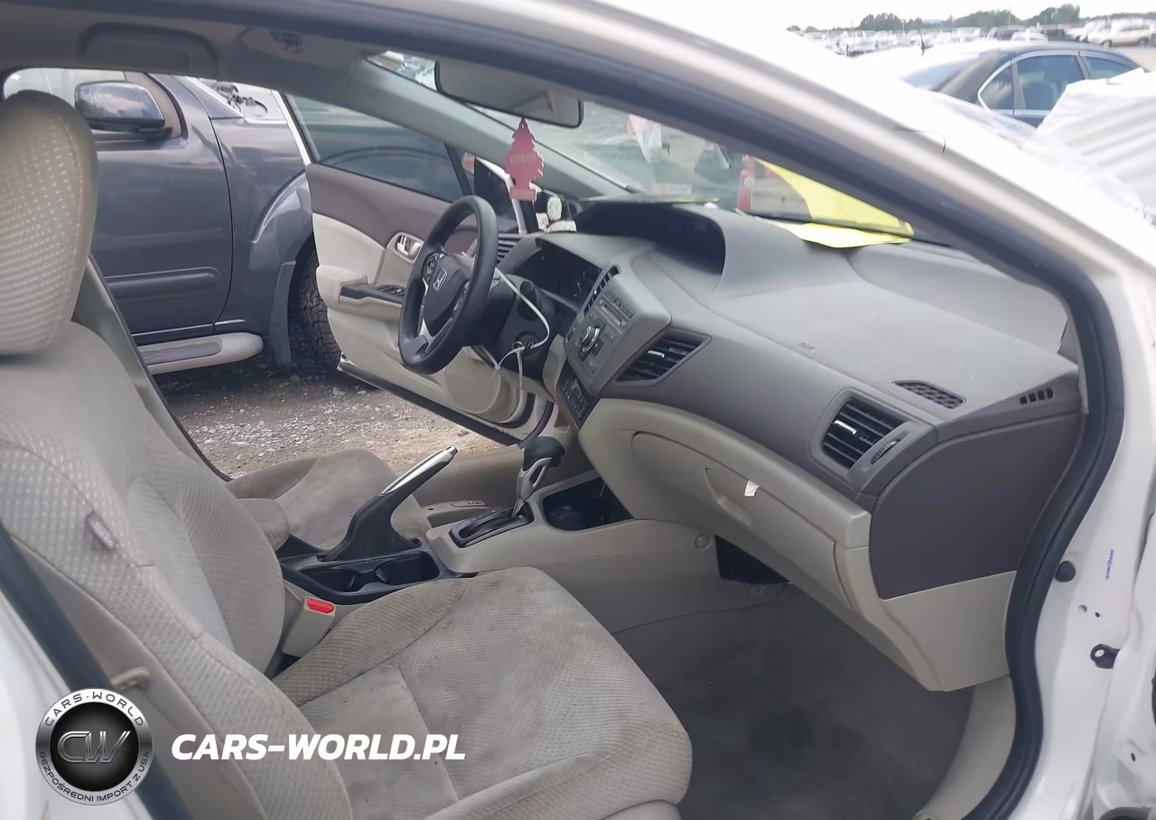 2012 Honda Civic Hybrid VIN:JHMFB4F25CS006484 - 5