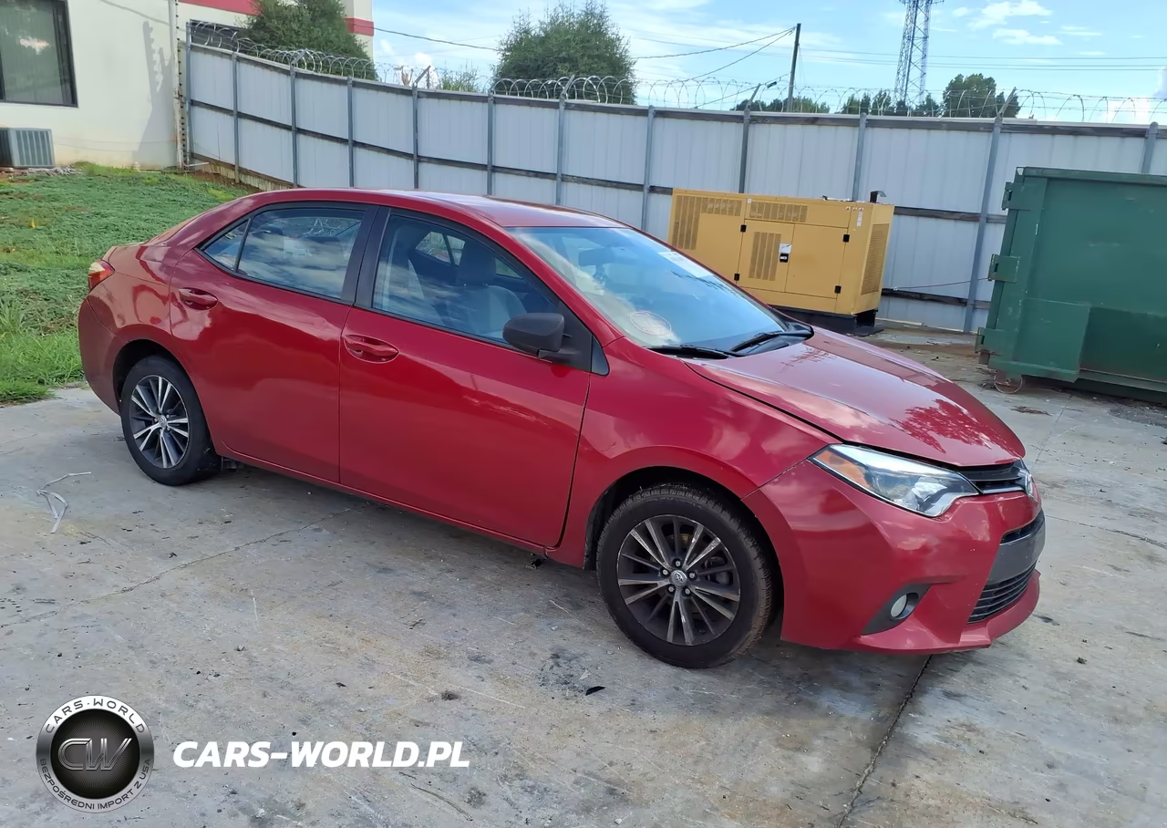 2016 Toyota Corolla Le Plus