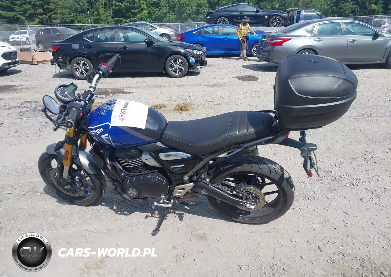 2024 Triumph Motorcycle Speed 400 VIN:SMTT127Y8RNA16713 - 13