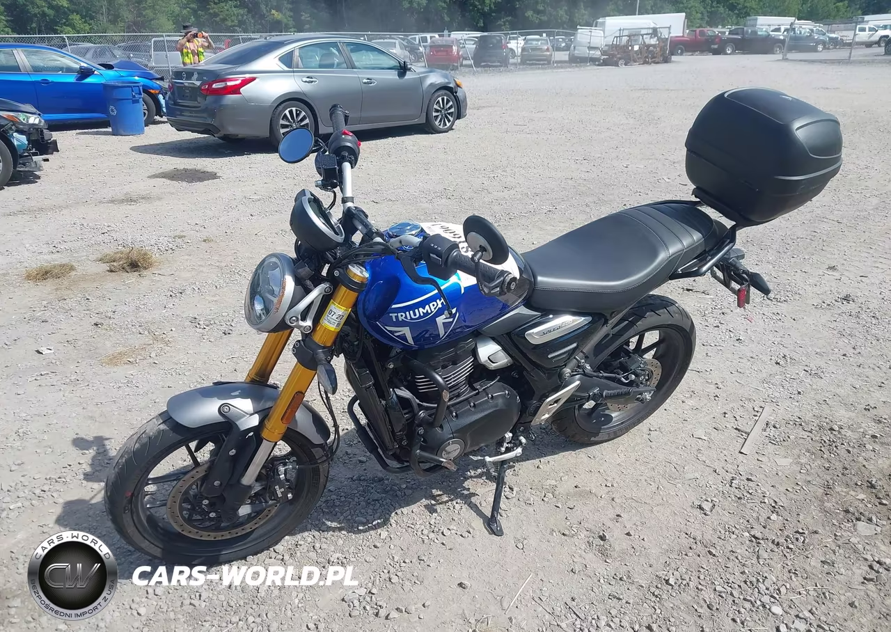 2024 Triumph Motorcycle Speed 400 VIN:SMTT127Y8RNA16713 - 2