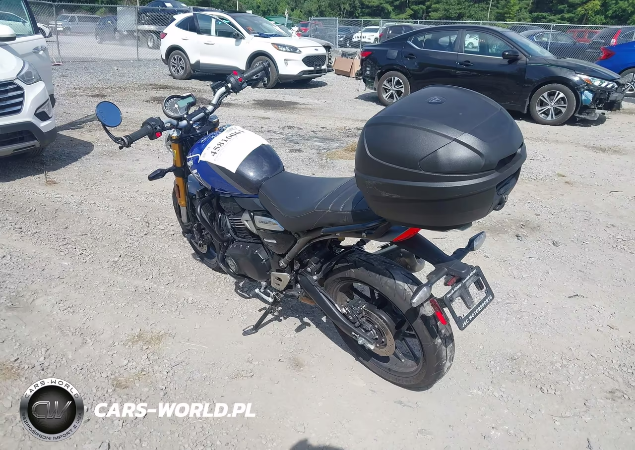 2024 Triumph Motorcycle Speed 400 VIN:SMTT127Y8RNA16713 - 3