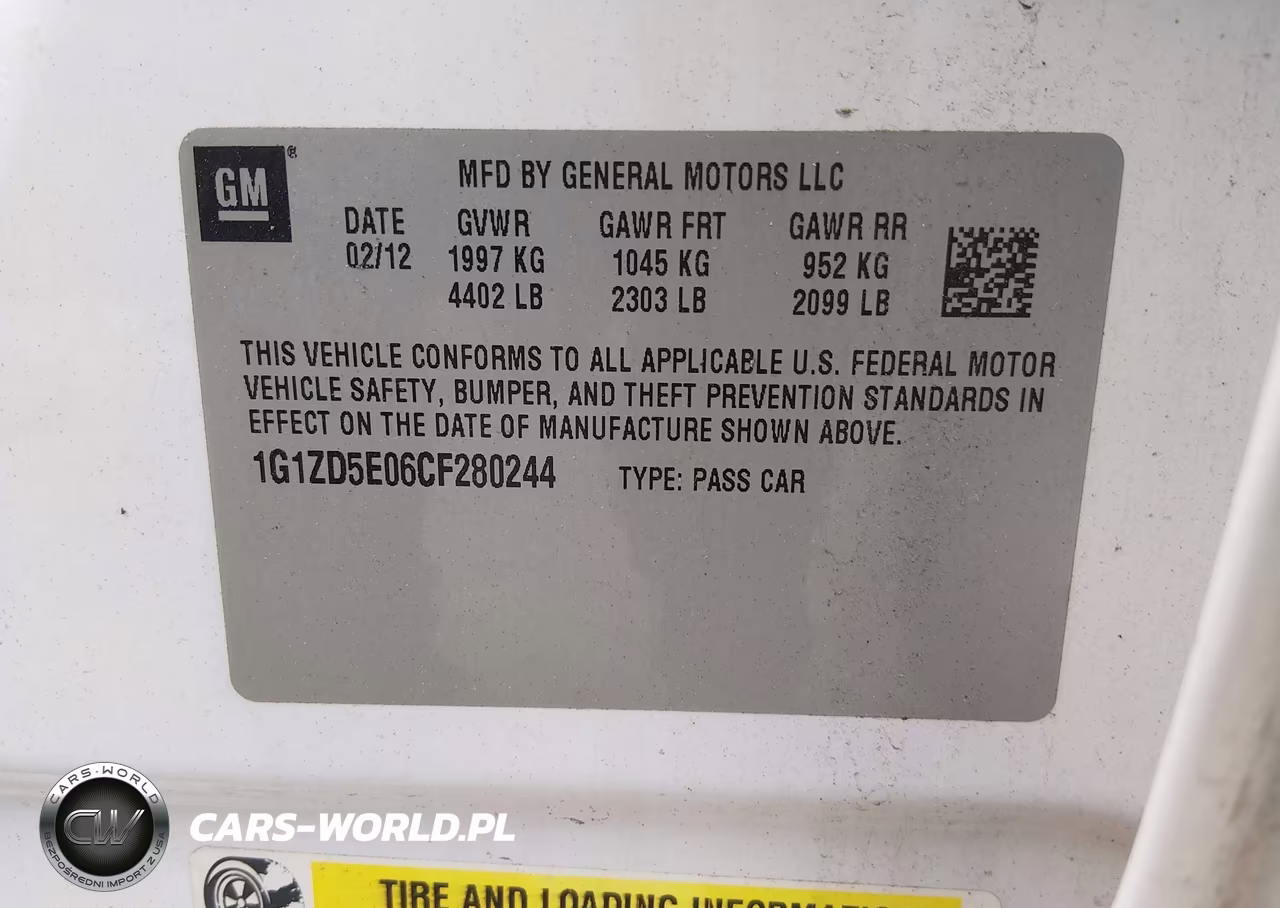 2012 Chevrolet Malibu 2Lt VIN:1G1ZD5E06CF280244 - 9