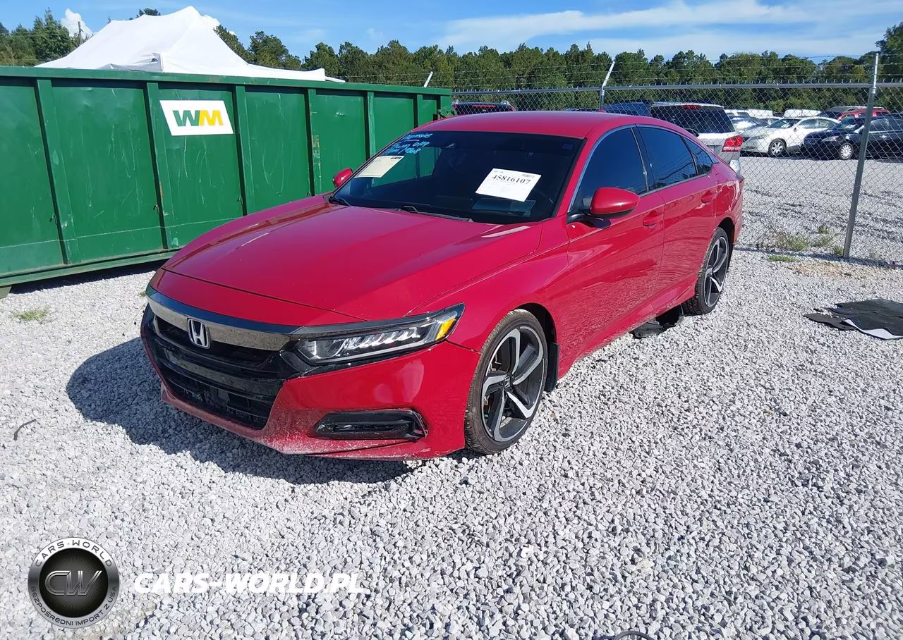 2019 Honda Accord Sport VIN:1HGCV1F31KA021069 - 2
