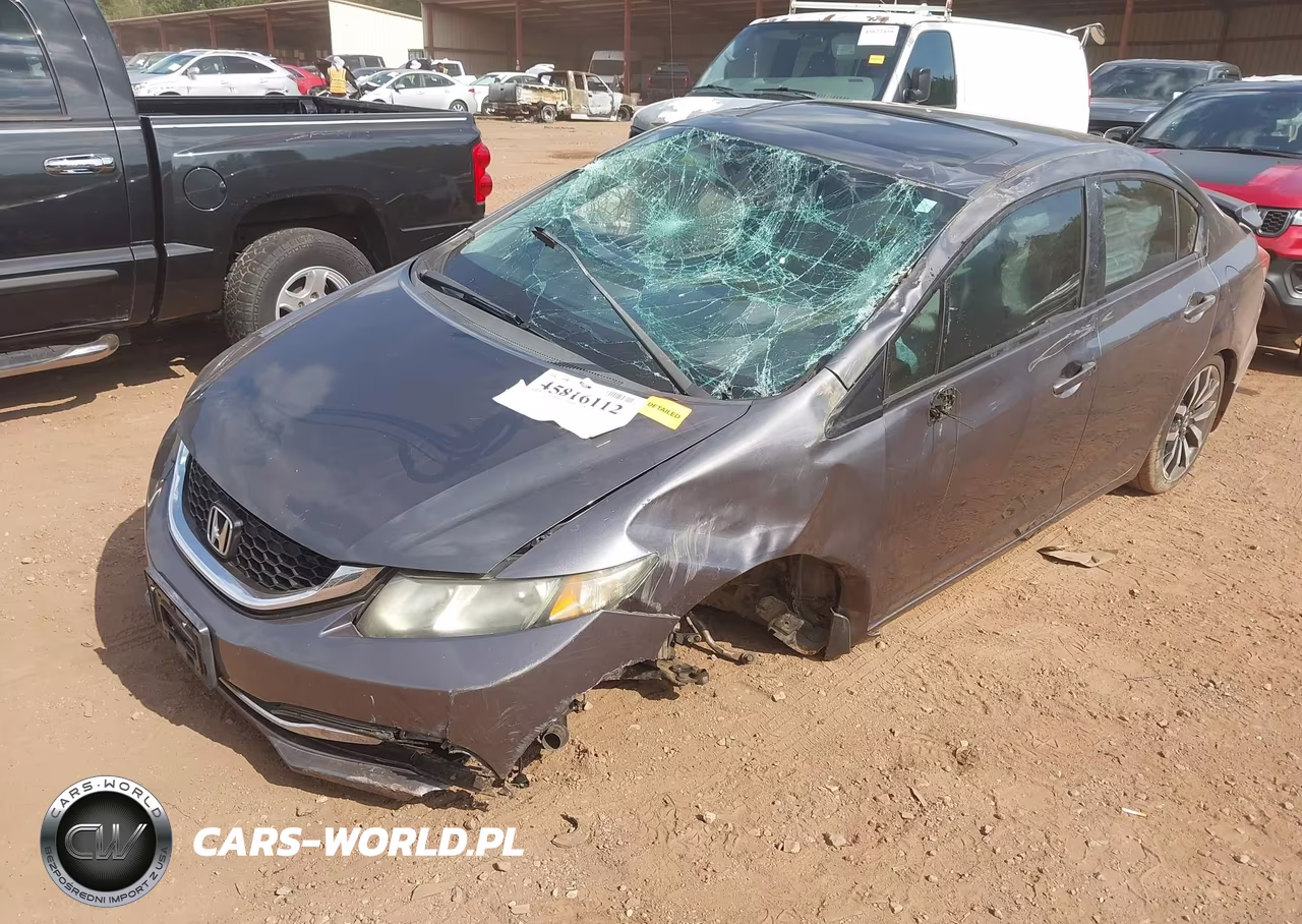 2015 Honda Civic Ex-L VIN:19XFB2F93FE053958 - 2