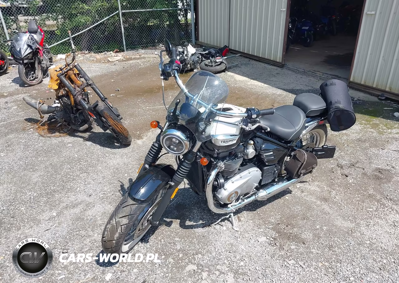 2020 Triumph Motorcycle Bonneville Speedmaster VIN:SMTD46HLXLT972443 - 2