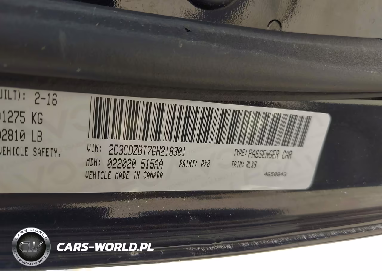 2016 Dodge Challenger R-T Plus VIN:2C3CDZBT7GH218301 - 9