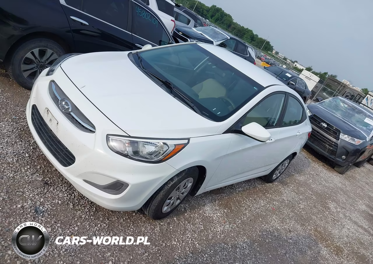 2017 Hyundai Accent Se VIN:KMHCT4AE3HU194576 - 2
