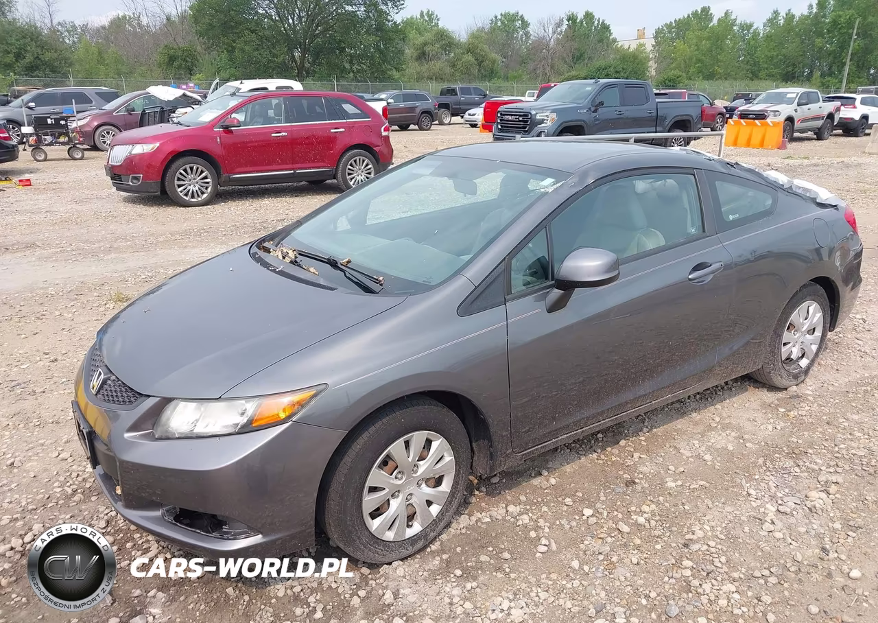 2012 Honda Civic Lx VIN:2HGFG3B51CH506342 - 2