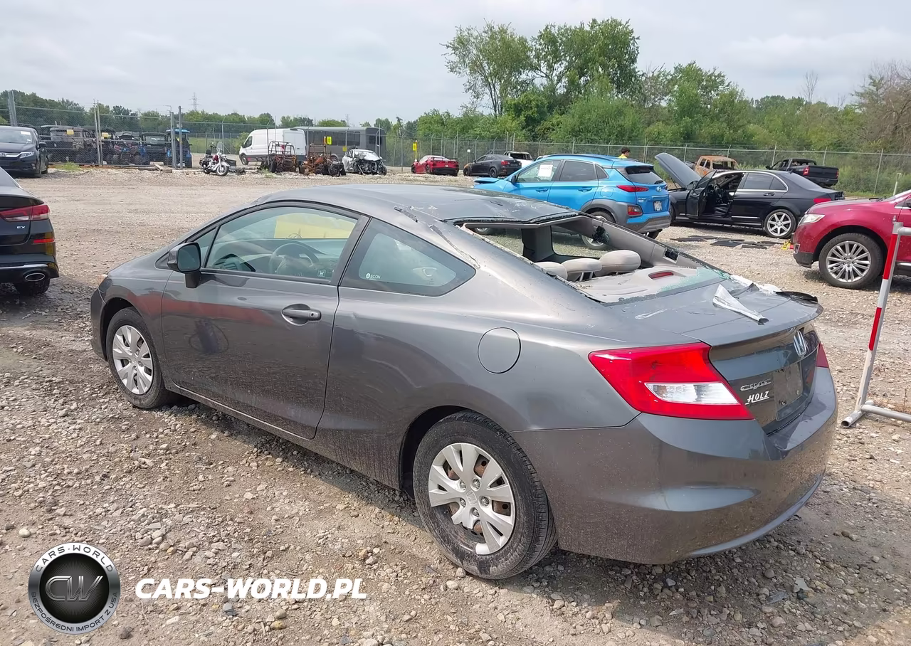 2012 Honda Civic Lx VIN:2HGFG3B51CH506342 - 3