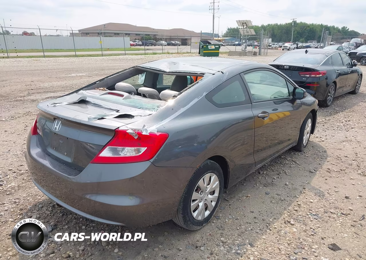 2012 Honda Civic Lx VIN:2HGFG3B51CH506342 - 4