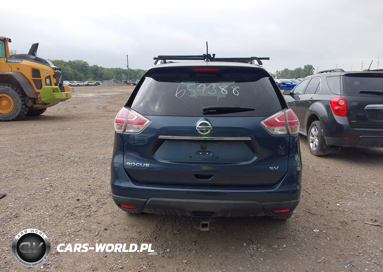 2016 Nissan Rogue Sv VIN:KNMAT2MT6GP659388 - 16