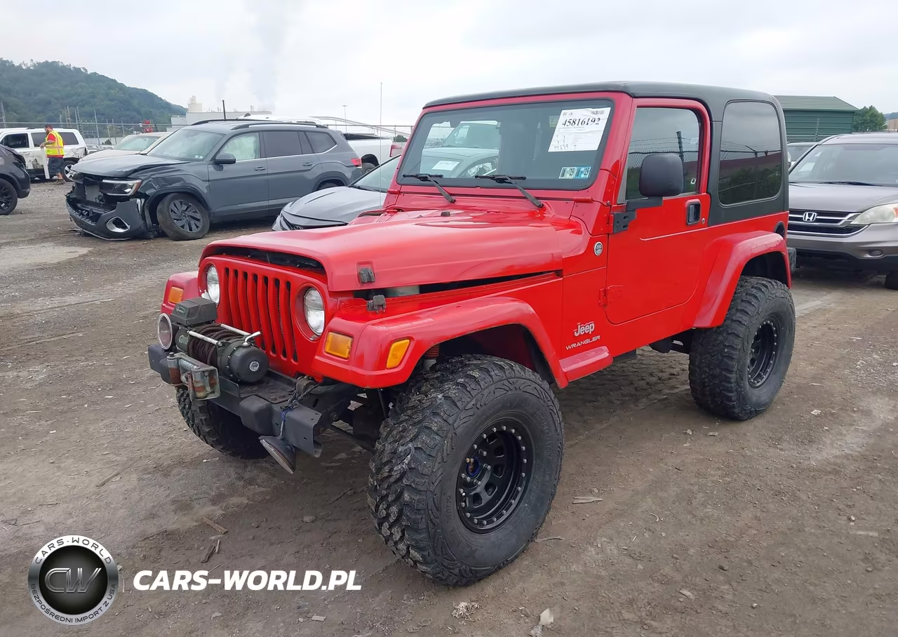 2005 Jeep Wrangler X VIN:1J4FA39S95P372619 - 2