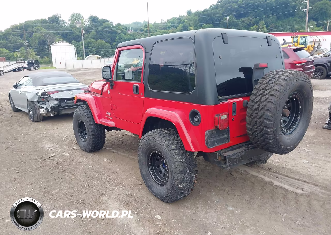2005 Jeep Wrangler X VIN:1J4FA39S95P372619 - 3