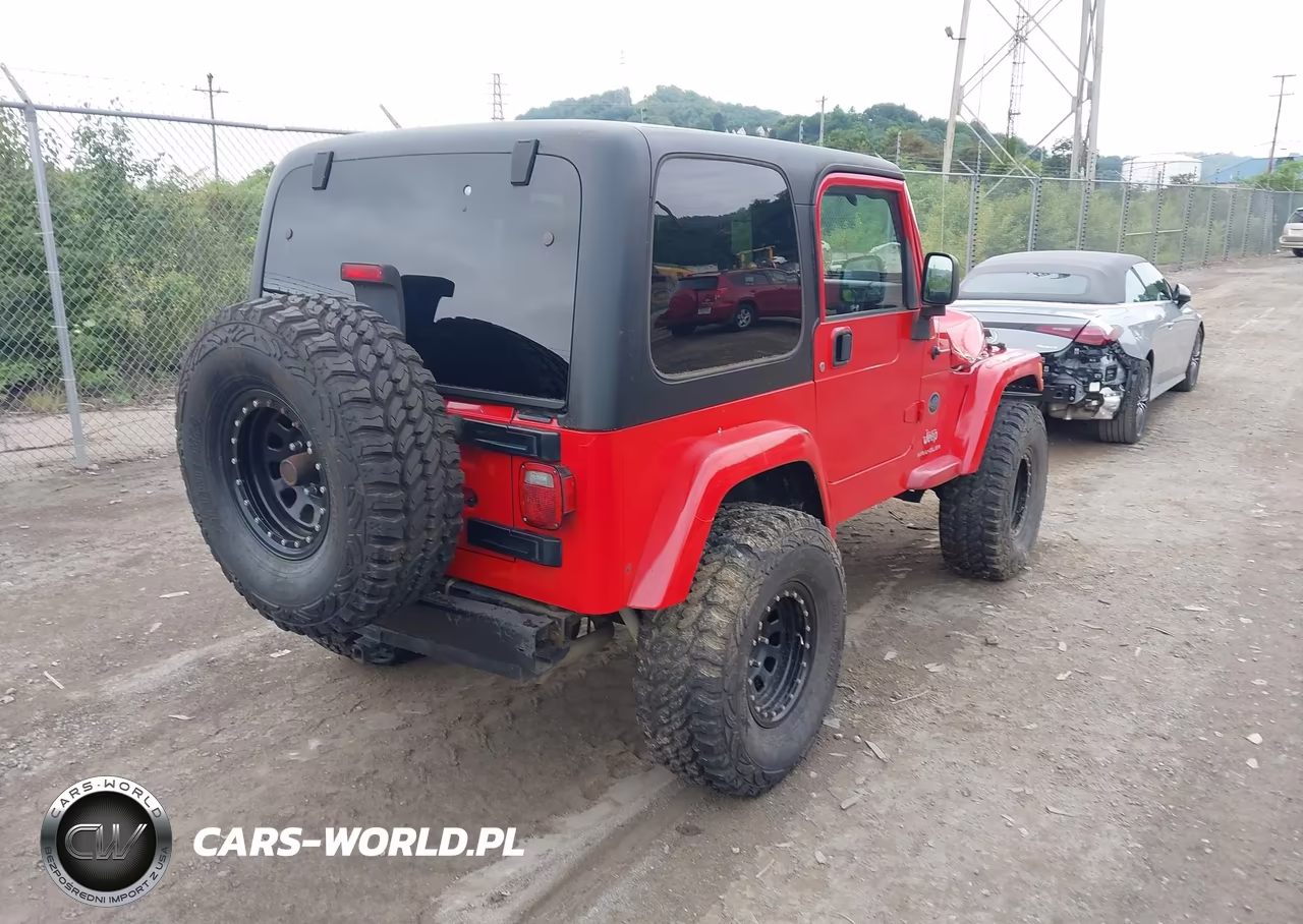 2005 Jeep Wrangler X VIN:1J4FA39S95P372619 - 4
