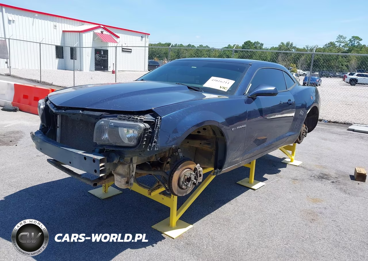 2011 Chevrolet Camaro 2Ls VIN:2G1FA1ED1B9129696 - 2