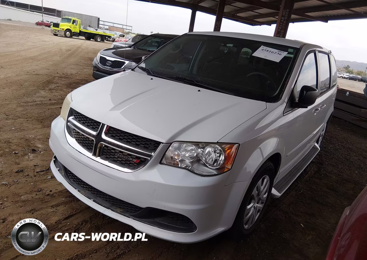 2016 Dodge Grand Caravan Se VIN:2C4RDGBG7GR398838 - 2