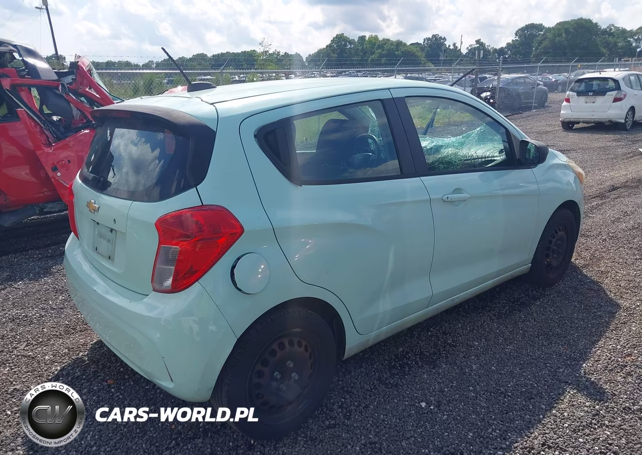 2017 Chevrolet Spark Ls Cvt VIN:KL8CB6SA8HC742228 - 4