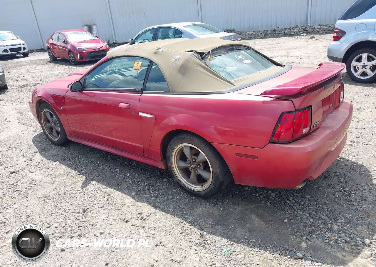 2001 Ford Mustang Gt VIN:1FAFP45X41F129172 - 3