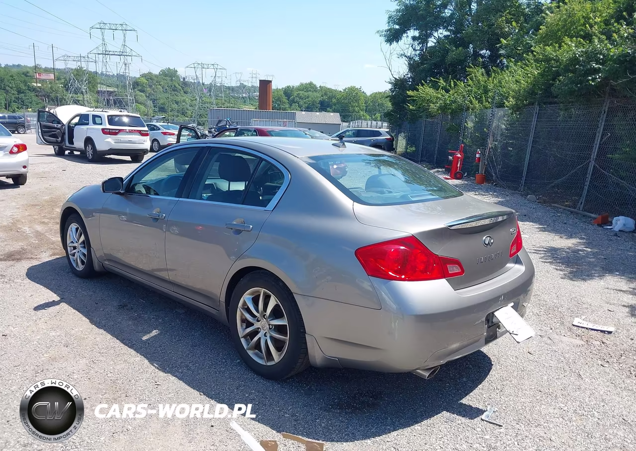 2008 Infiniti G35X VIN:JNKBV61F48M279133 - 3