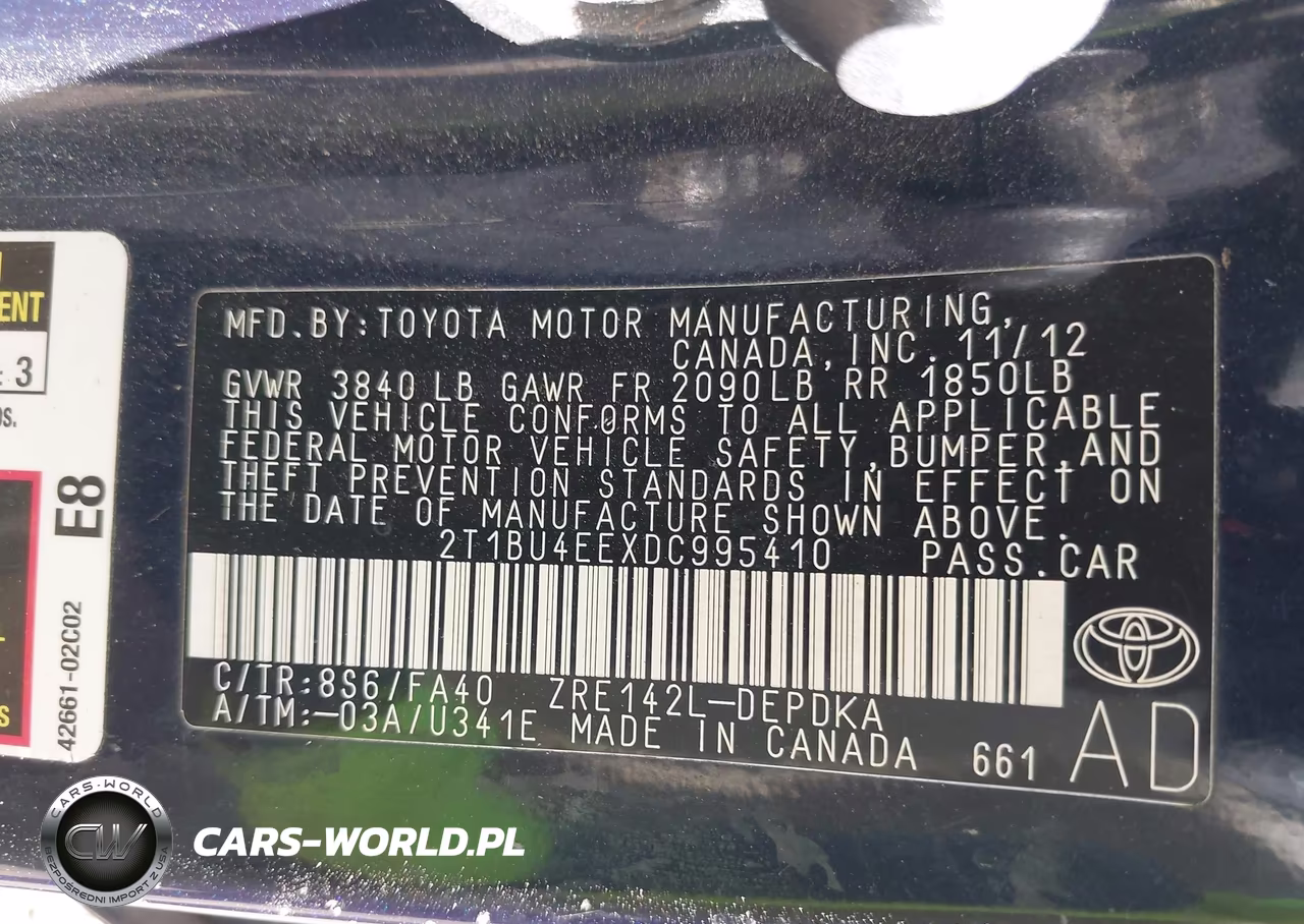 2013 Toyota Corolla L VIN:2T1BU4EEXDC995410 - 9
