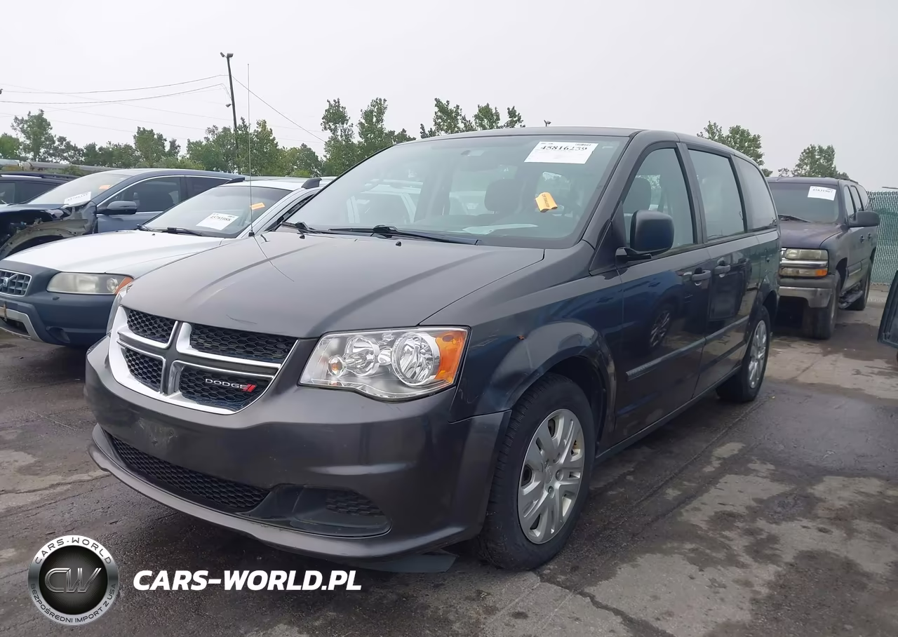 2016 Dodge Grand Caravan American Value Pkg VIN:2C4RDGBG9GR364660 - 2
