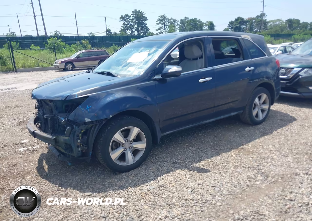 2012 Acura Mdx Technology Package VIN:2HNYD2H35CH502580 - 2