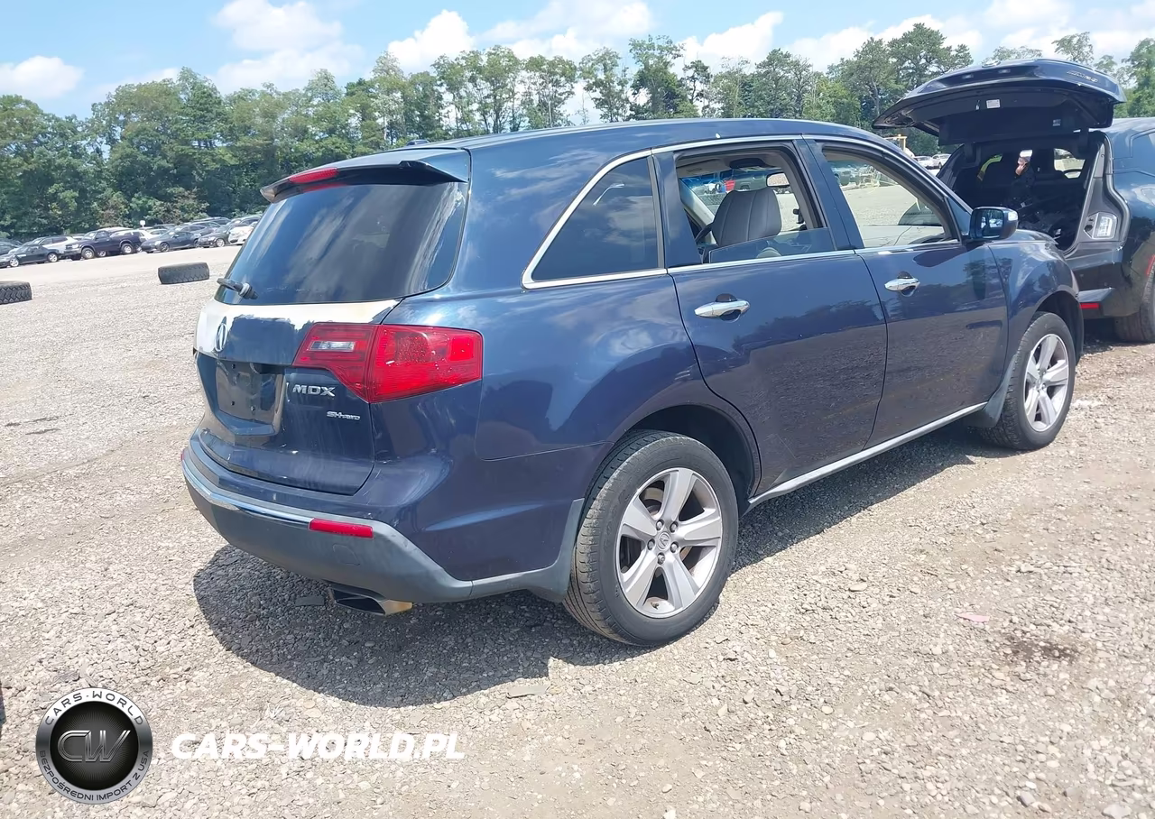 2012 Acura Mdx Technology Package VIN:2HNYD2H35CH502580 - 4