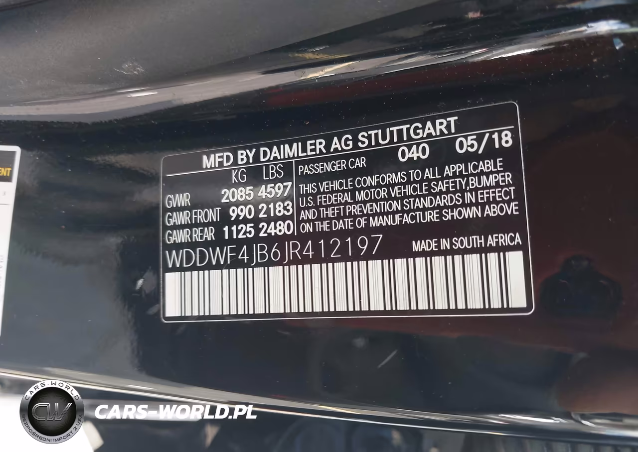 2018 Mercedes-Benz C 300 VIN:WDDWF4JB6JR412197 - 9