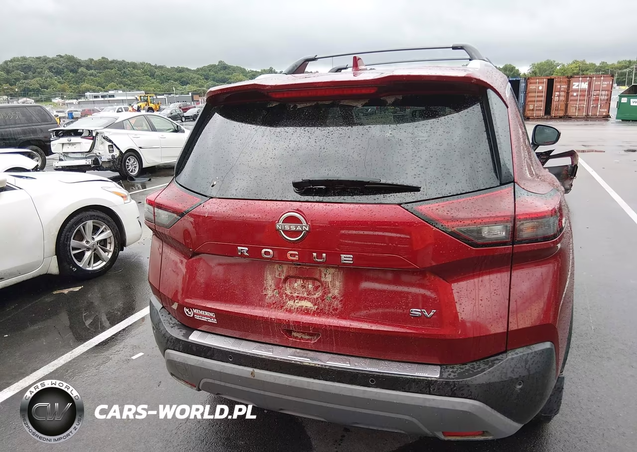 2022 Nissan Rogue Sv Fwd VIN:5N1BT3BA7NC670332 - 17