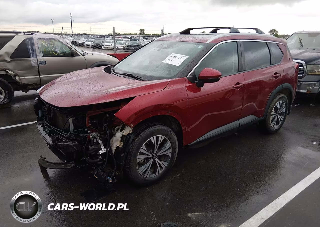 2022 Nissan Rogue Sv Fwd VIN:5N1BT3BA7NC670332 - 2