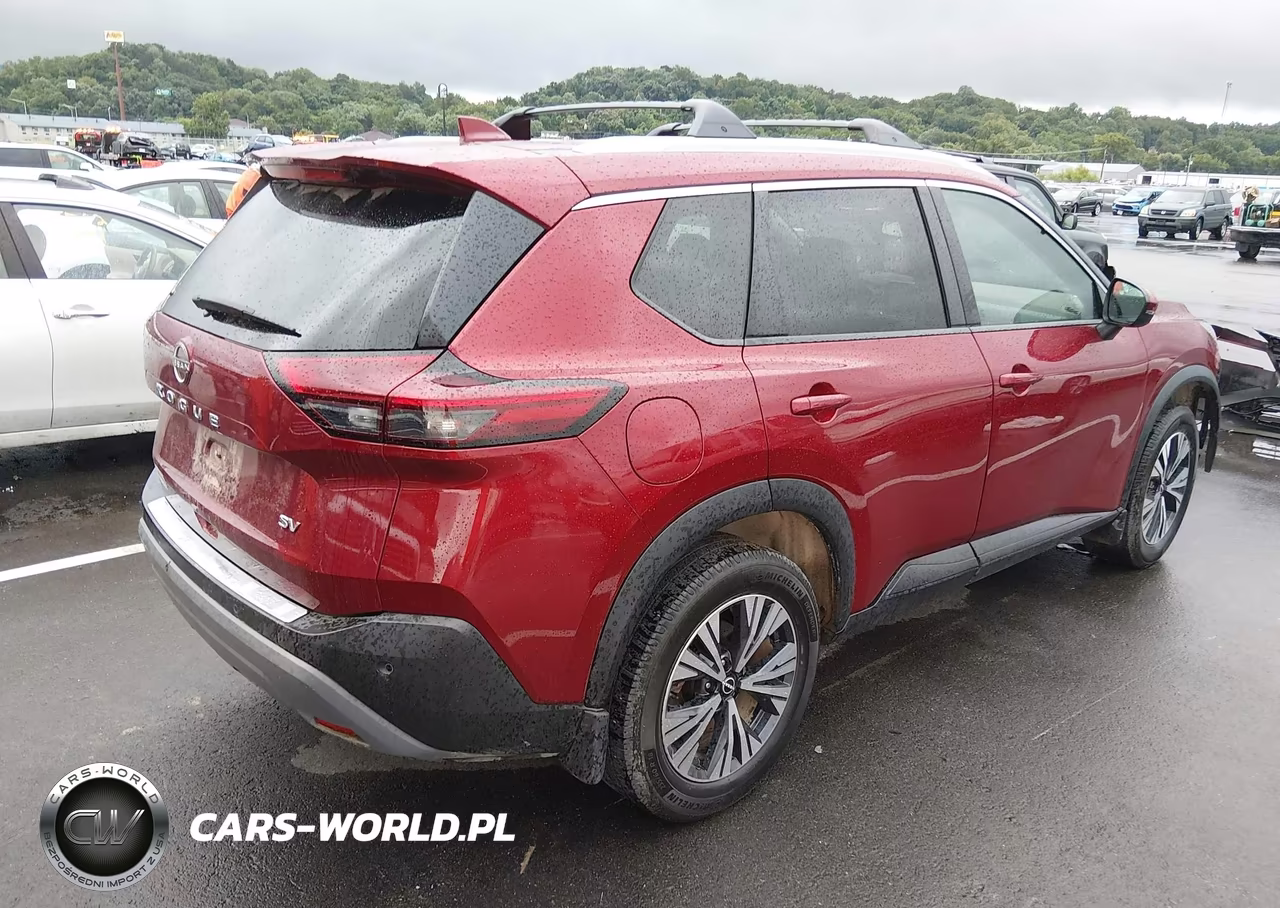 2022 Nissan Rogue Sv Fwd VIN:5N1BT3BA7NC670332 - 4