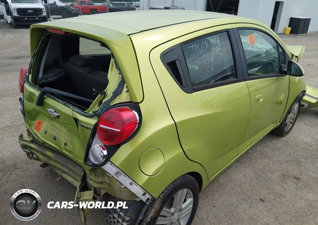2013 Chevrolet Spark Ls Auto VIN:KL8CB6S95DC510945 - 4