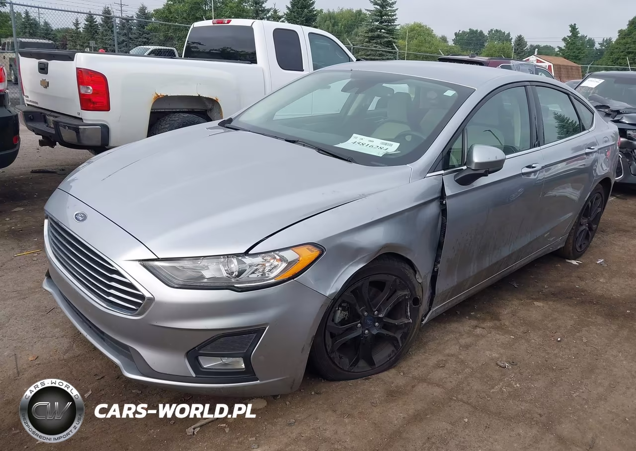 2020 Ford Fusion Se VIN:3FA6P0HD7LR222431 - 2