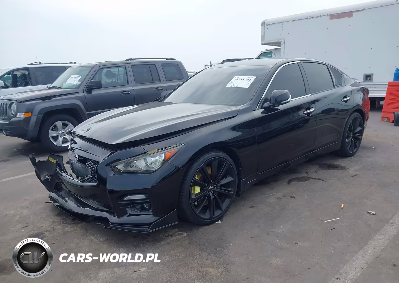 2015 Infiniti Q50 Sport VIN:JN1BV7AP2FM357201 - 2