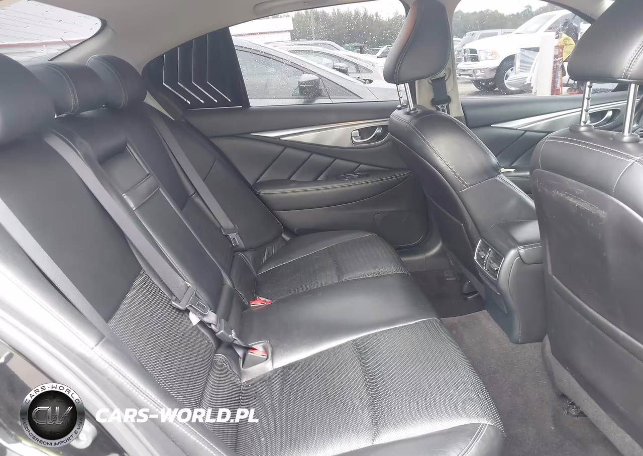 2015 Infiniti Q50 Sport VIN:JN1BV7AP2FM357201 - 8