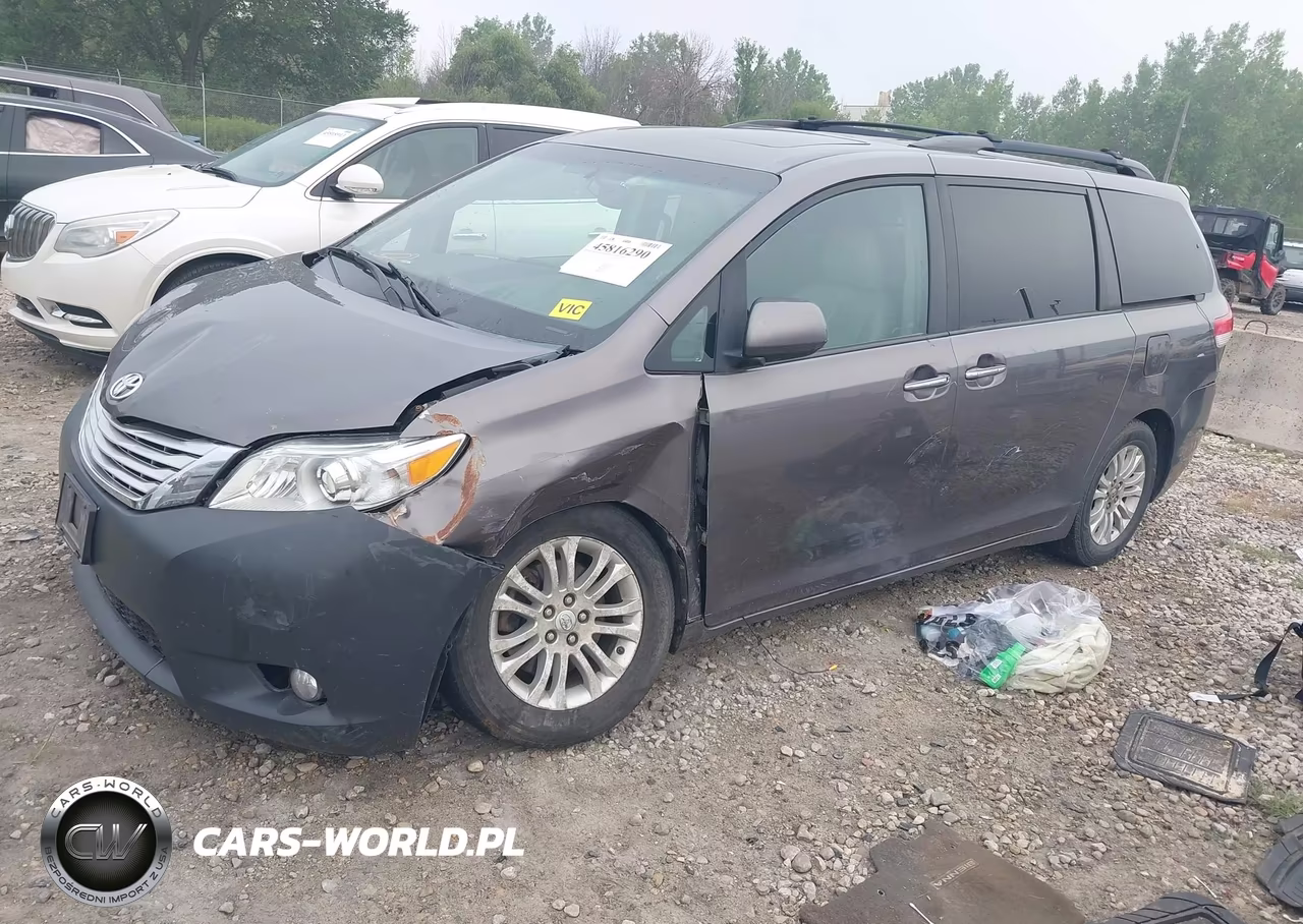 2011 Toyota Sienna Xle V6 VIN:5TDYK3DC3BS021072 - 2