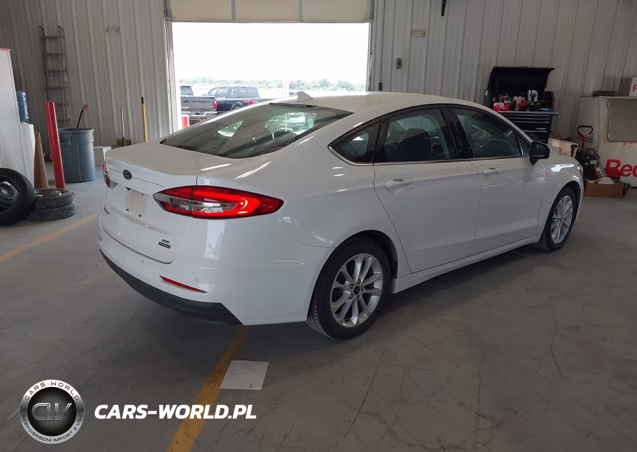2020 Ford Fusion Hybrid Se VIN:3FA6P0LU8LR263674 - 4
