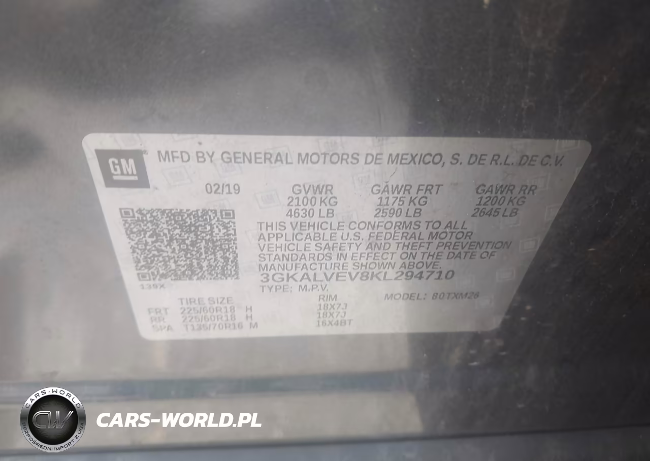 2019 GMC Terrain Slt VIN:3GKALVEV8KL294710 - 9