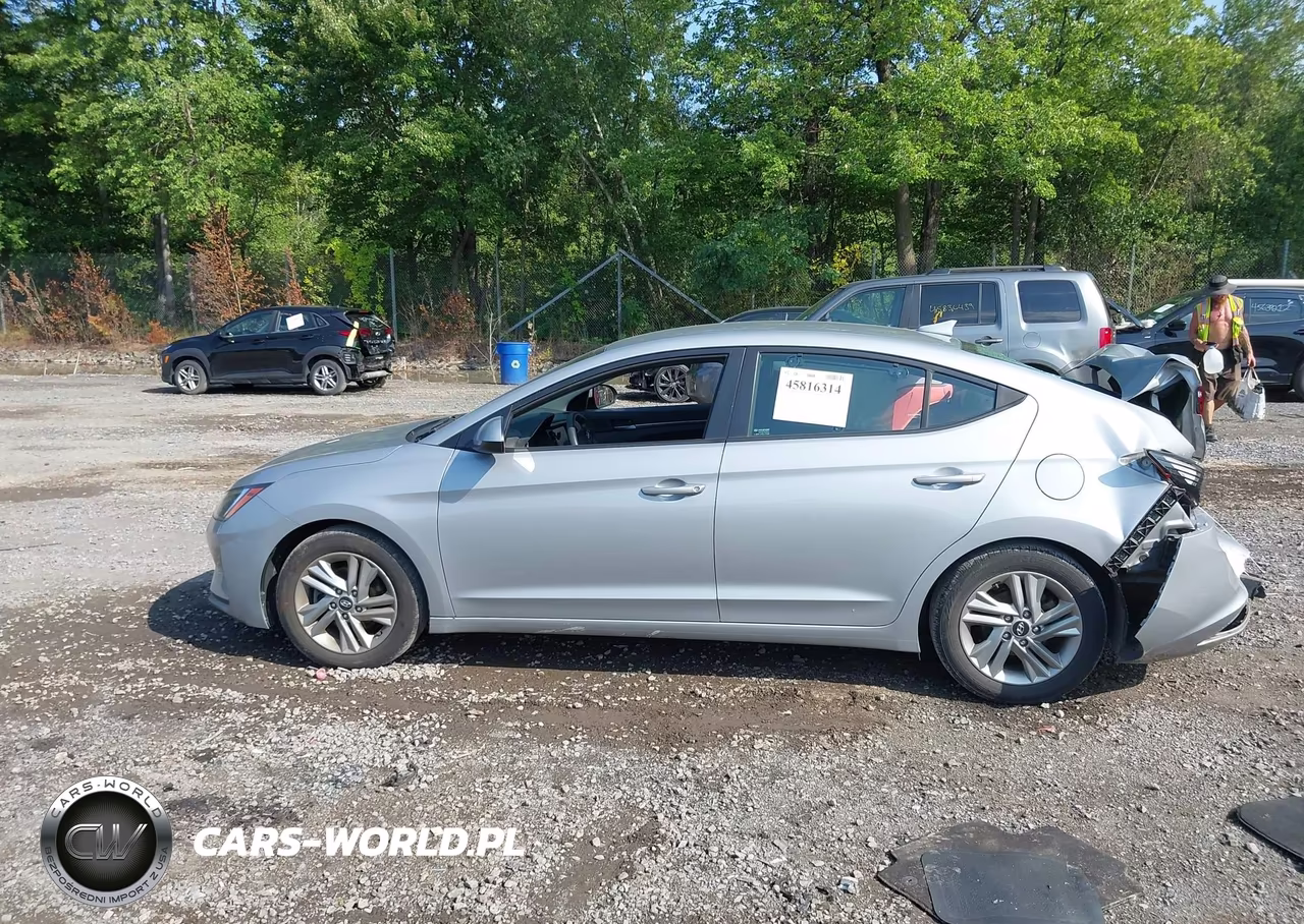 2020 Hyundai Elantra Sel VIN:KMHD84LF9LU026333 - 15
