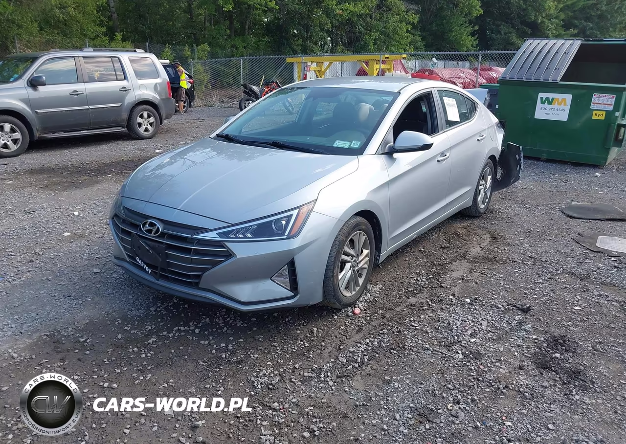 2020 Hyundai Elantra Sel VIN:KMHD84LF9LU026333 - 2