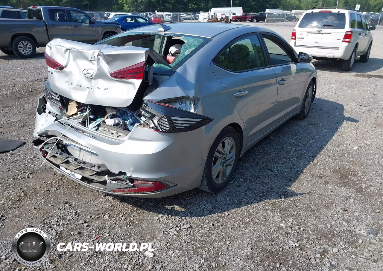 2020 Hyundai Elantra Sel VIN:KMHD84LF9LU026333 - 4