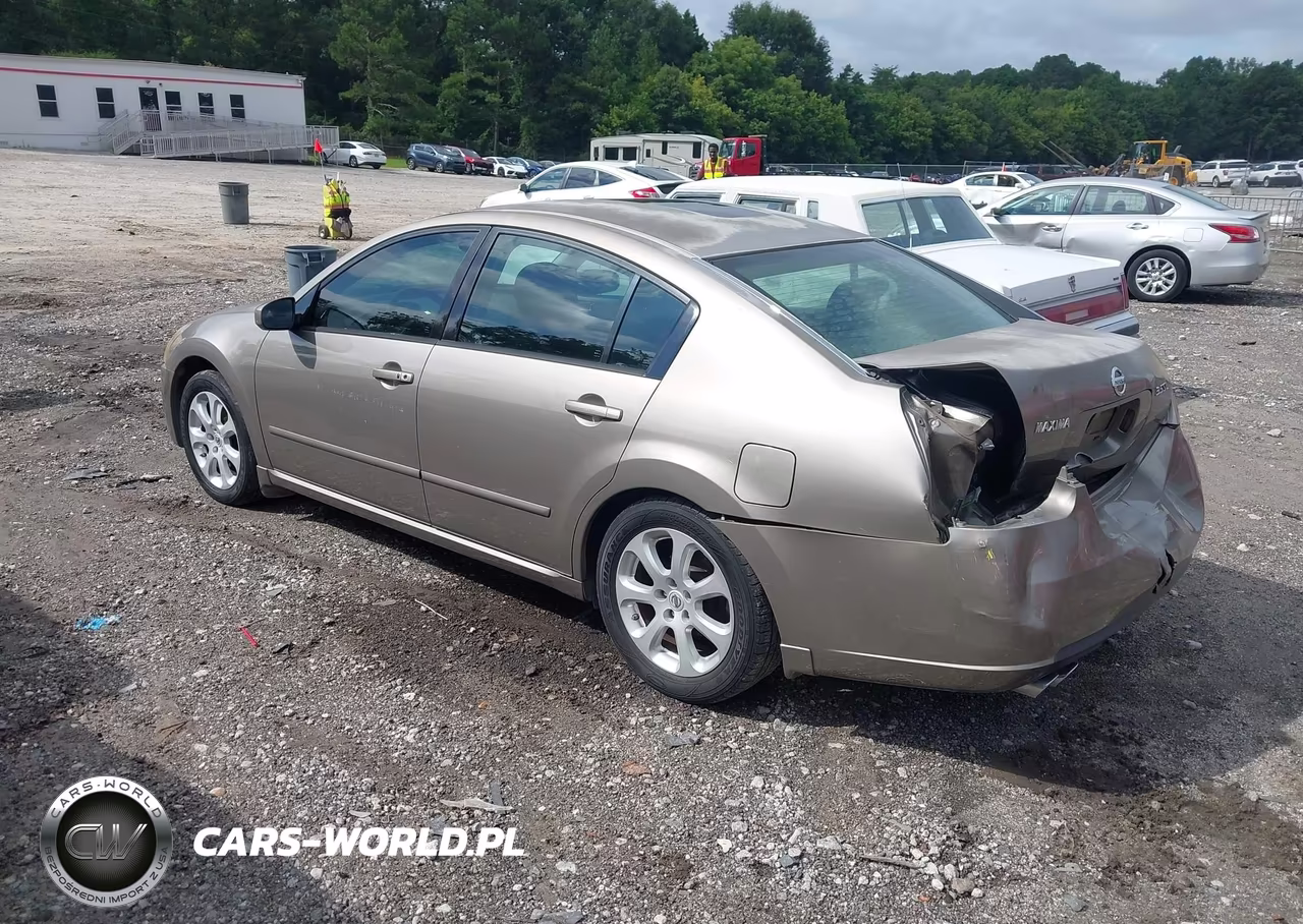 2007 Nissan Maxima 3.5 Sl VIN:1N4BA41E07C801582 - 3