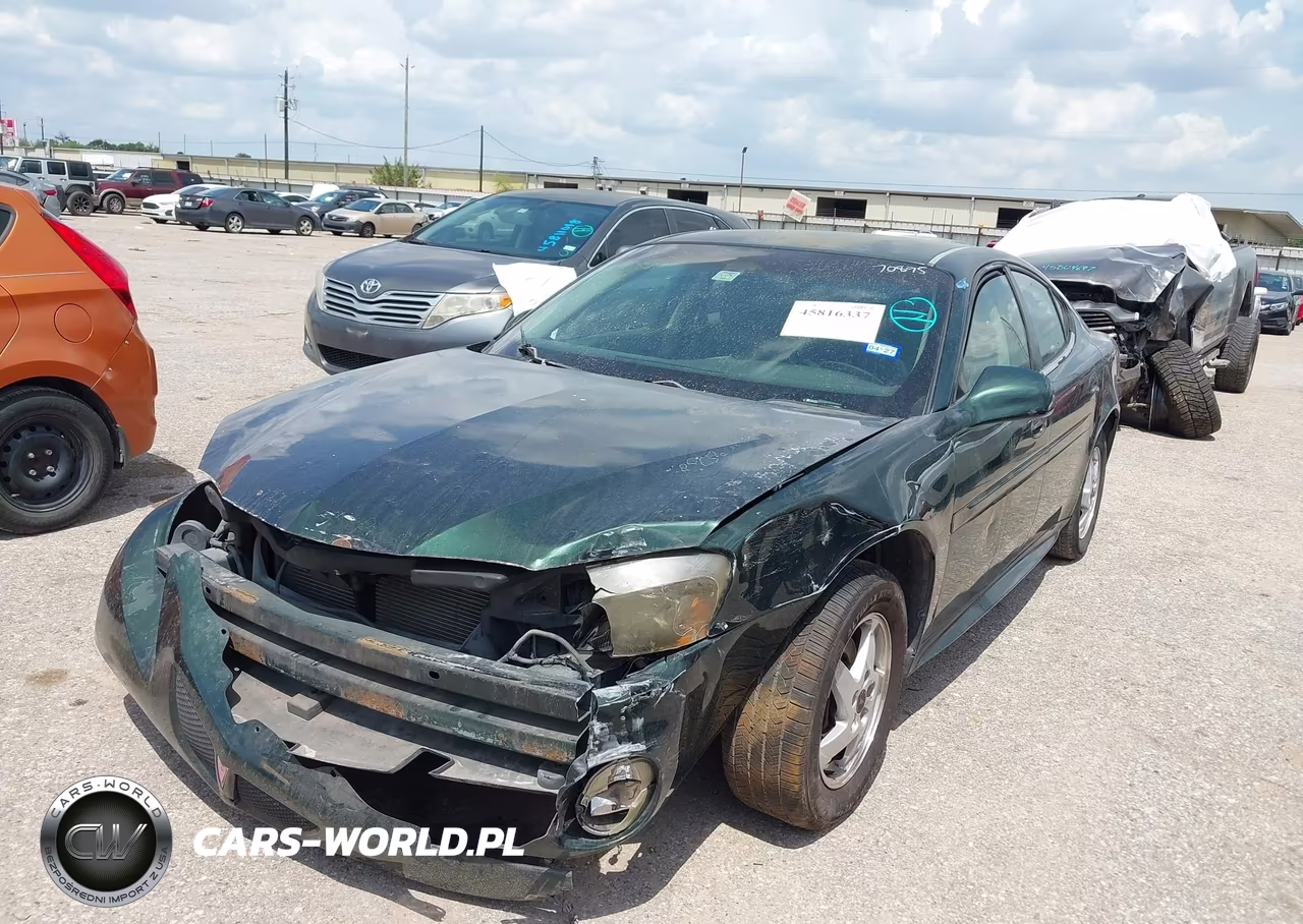 2004 Pontiac Grand Prix Gt1 VIN:2G2WP522841105210 - 2